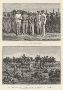 De Emin Pasha Reddingsexpeditie van Mr. Stanley in Bagamoyo